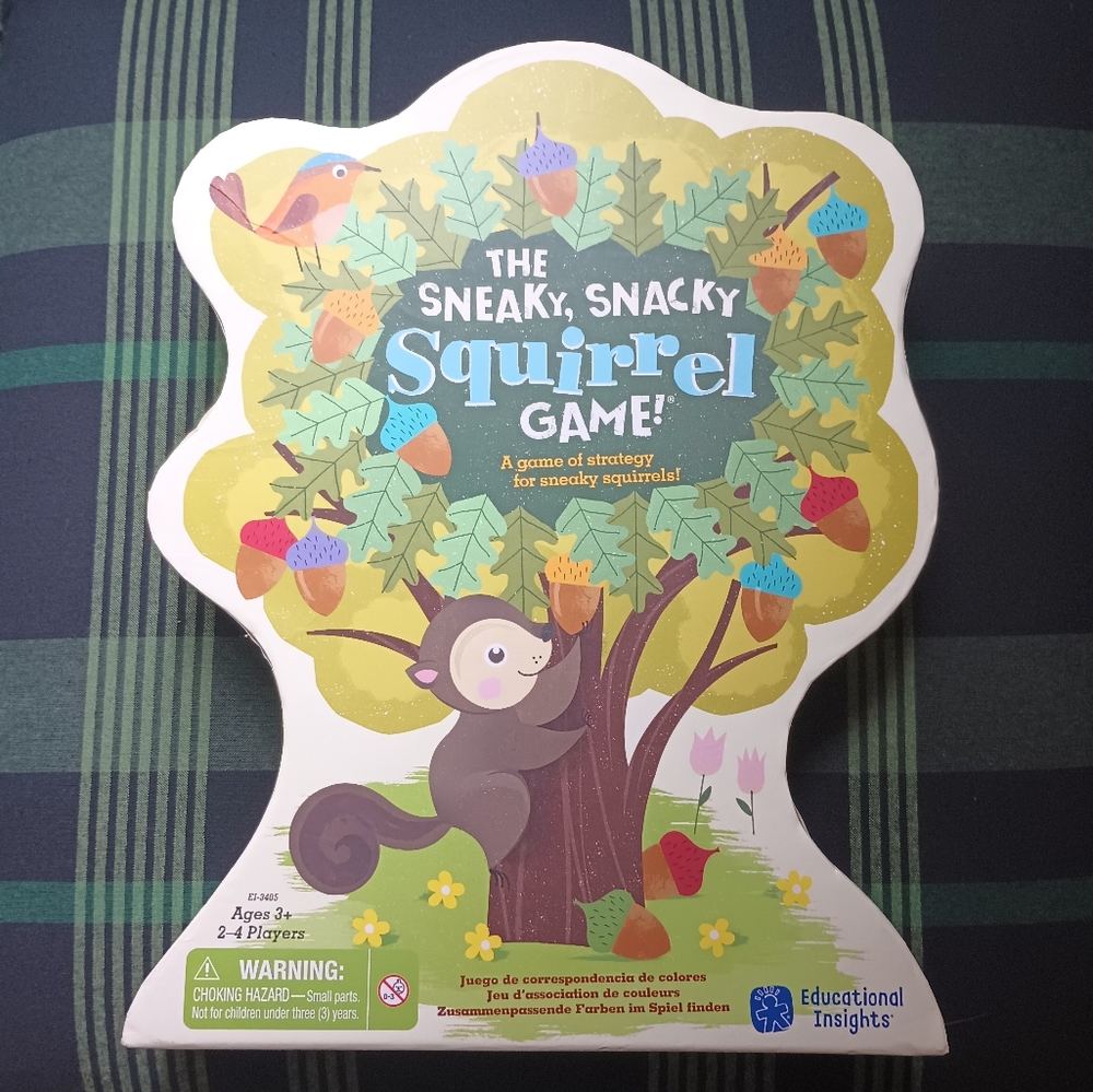 The Sneaky, Snacky Squirrel Game